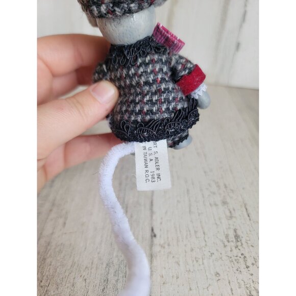Kurt Adler Mouse Top Hat Bell vintage ornament Xmas - Picture 5 of 5